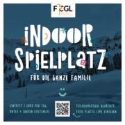 Indoor Spielplatz Flyer Vorderseite