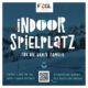 Indoor Spielplatz Flyer Vorderseite